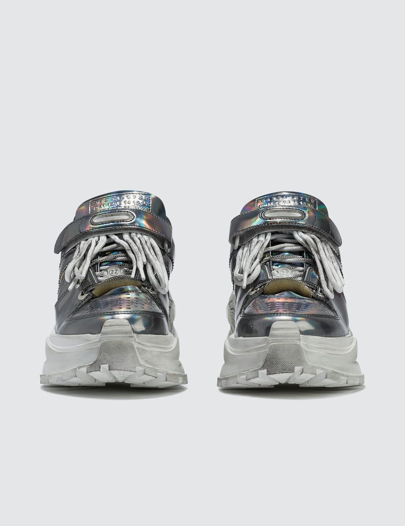 Maison Margiela - Retro Fit Low Top Chunky Sneakers | HBX Maison Margiela - Retro Fit Low Top Chunky Sneakers | HBX