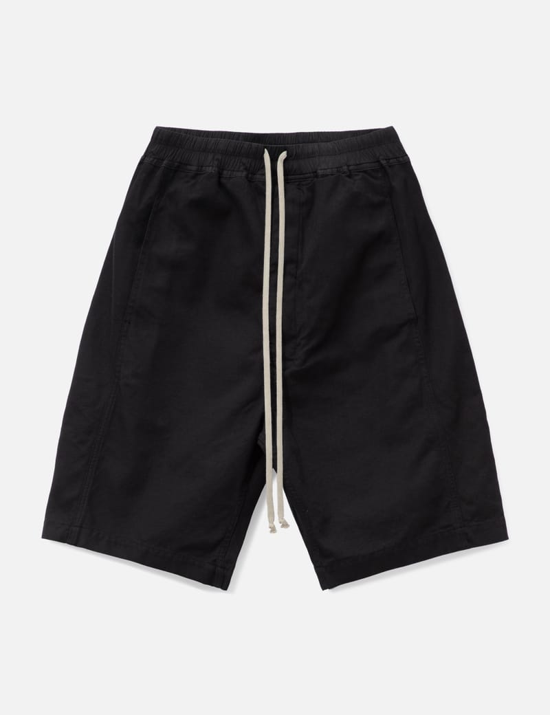 Rick Owens Drkshdw - Jersey Trucker Cut-Off Shorts | HBX
