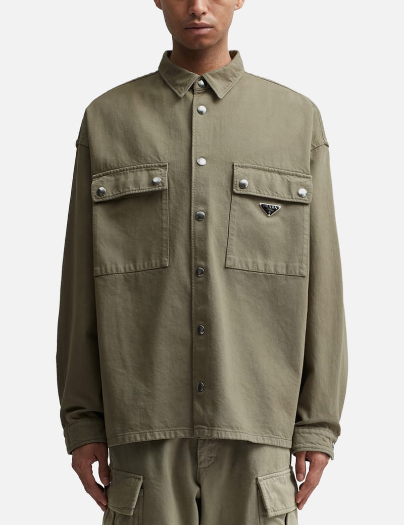 Prada - デニム シャツ | HBX - ハイプビースト(Hypebeast)が Prada - デニム シャツ | HBX - ハイプビースト(Hypebeast)が