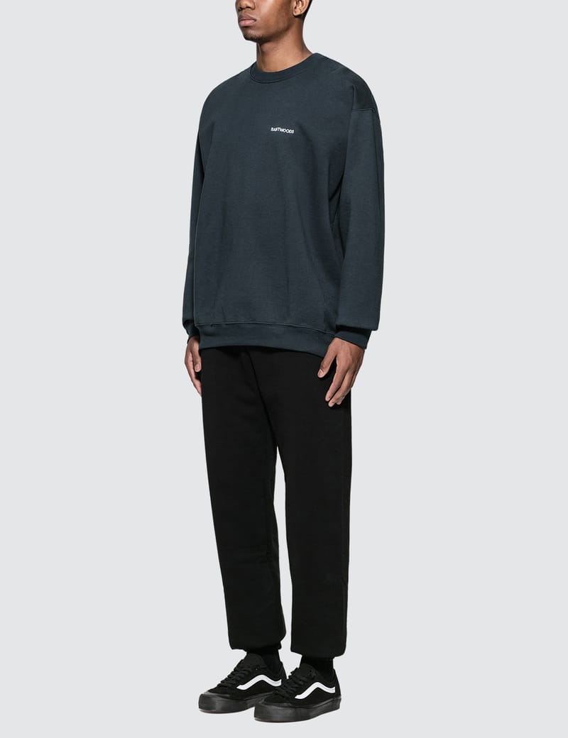 Saintwoods - Saintwoods Navy Sweatshirt | HBX - ハイプ