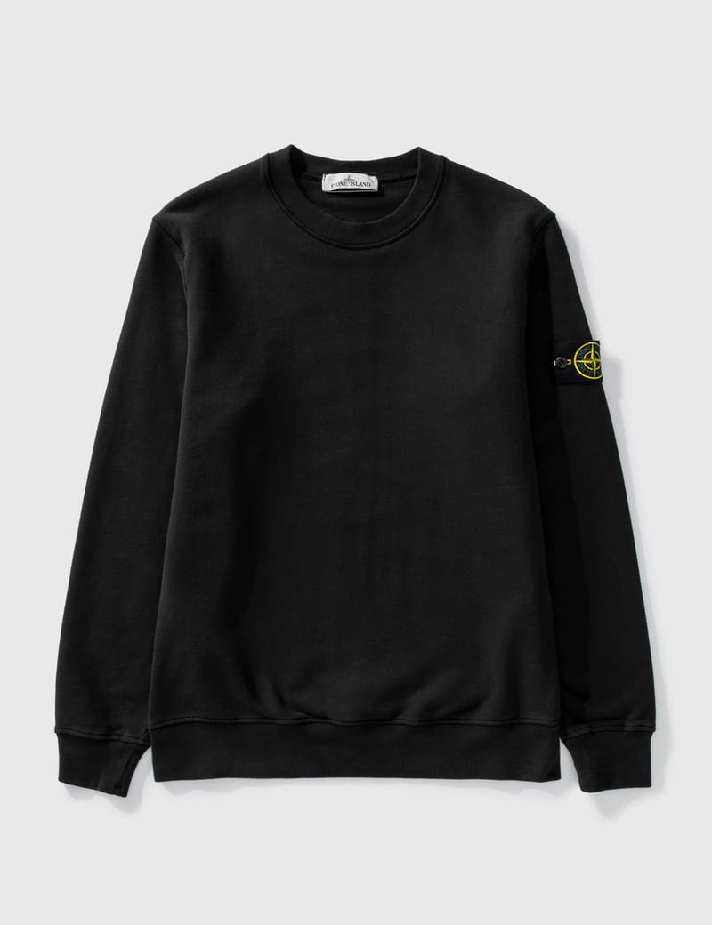 Stone Island Cotton Sweatshirt HBX Globally Curated Fashion