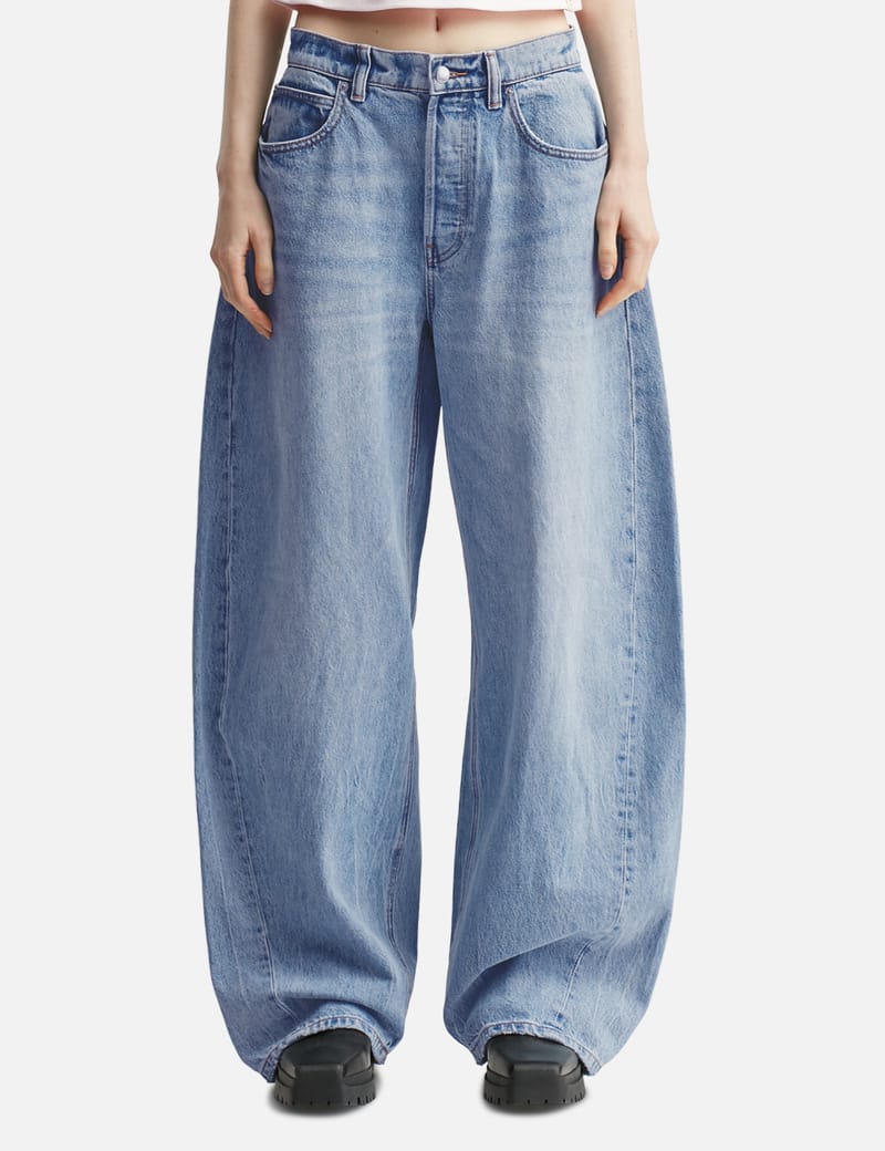 Maison Margiela - Denim jeans with slash details | HBX