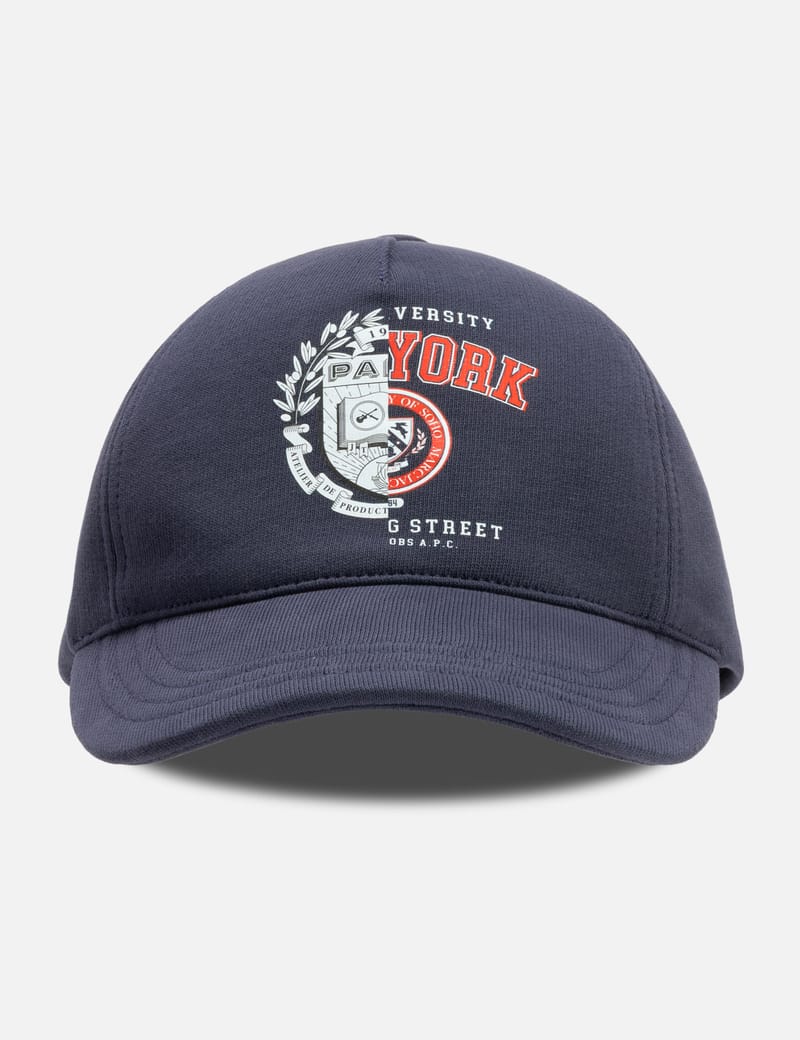 A.P.C. A.P.C. x Marc Jacobs Eden Cap - Dark navy cotton 6-panel