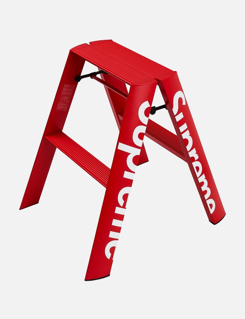 Supreme - supreme ladder 脚立 Supreme - Supreme Lucano Step Ladder | HBX - HYPEBEAST 為您