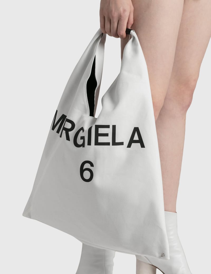 MM6 Maison Margiela - Medium Logo Japanese Bag | HBX - HYPEBEAST