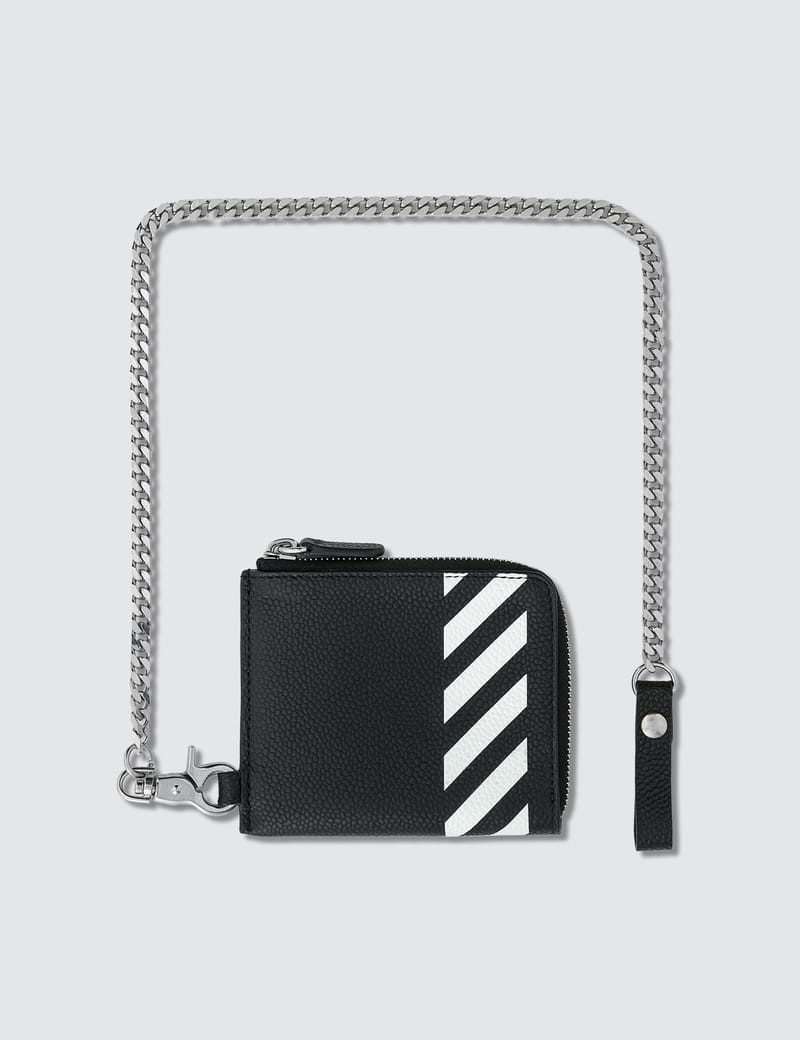 Off white best sale chain wallet