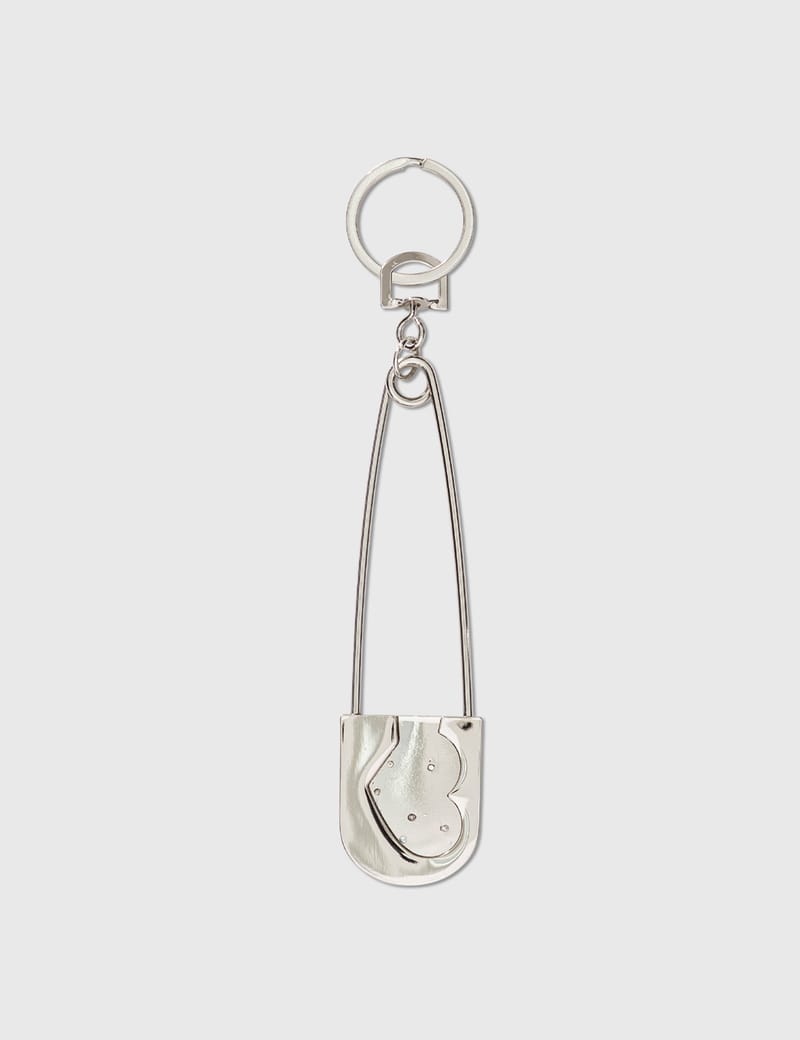 99%IS- - 1%ove Safety Pin Keychain | HBX
