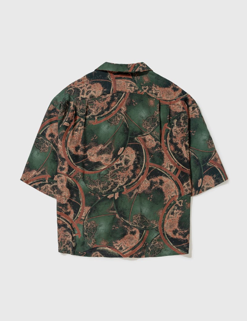 TIGHTBOOTH GLOBE 7 SLEEVE ALOHA Lサイズ soldout! _ TBPR 2022夏 SU22-S04 GLOBE 7 SLEEVE ALOHA