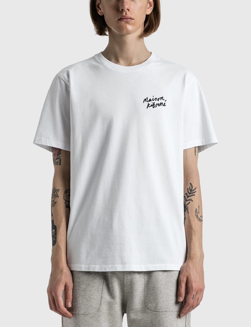 Maison Kitsuné - Mini Handwriting Classic T-shirt | HBX - Globally