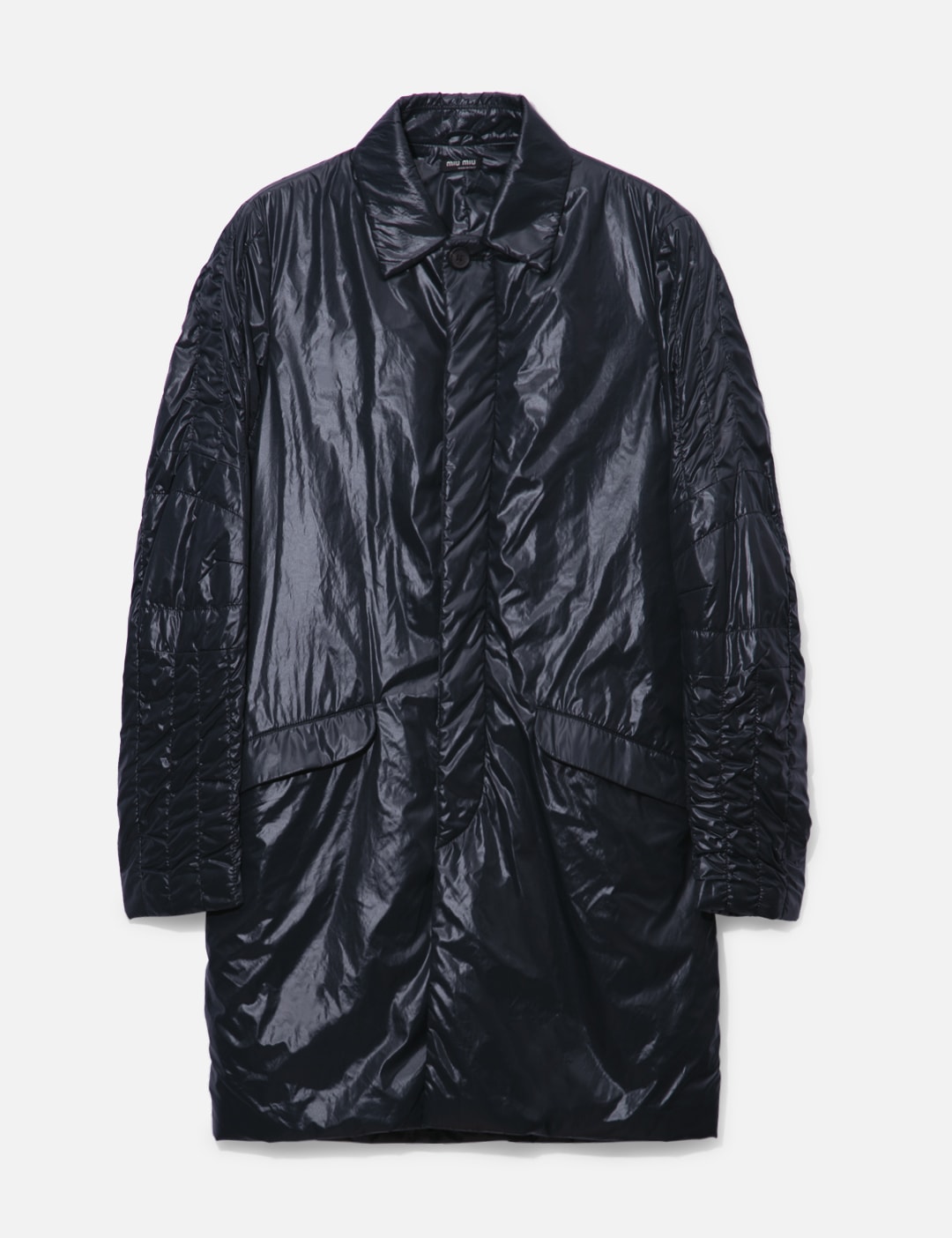 MIUMIU LONG REVERSIBLE COAT STYLE 746