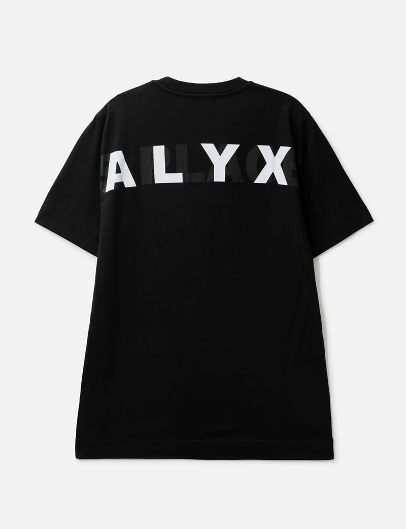 Alyx Logo T-Shirt - Brand new black cotton tee with bold logo | HBX