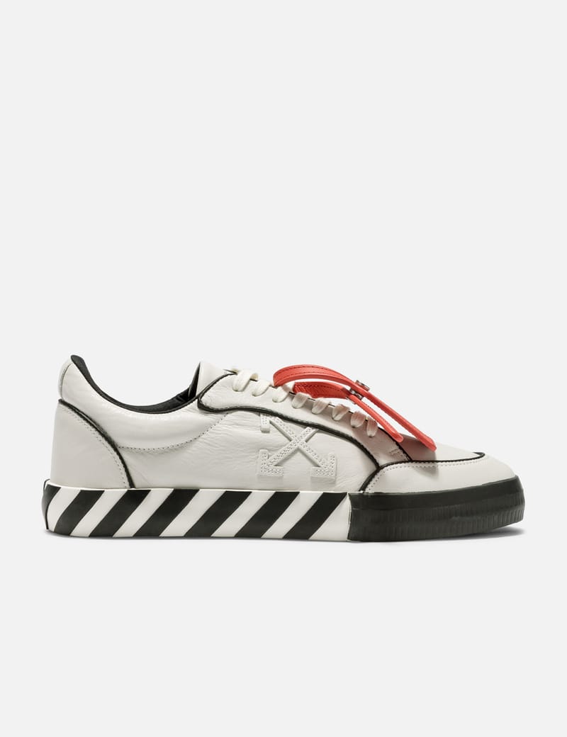 Off-White™ - Low Vulcanized Outlined Sneakers | HBX