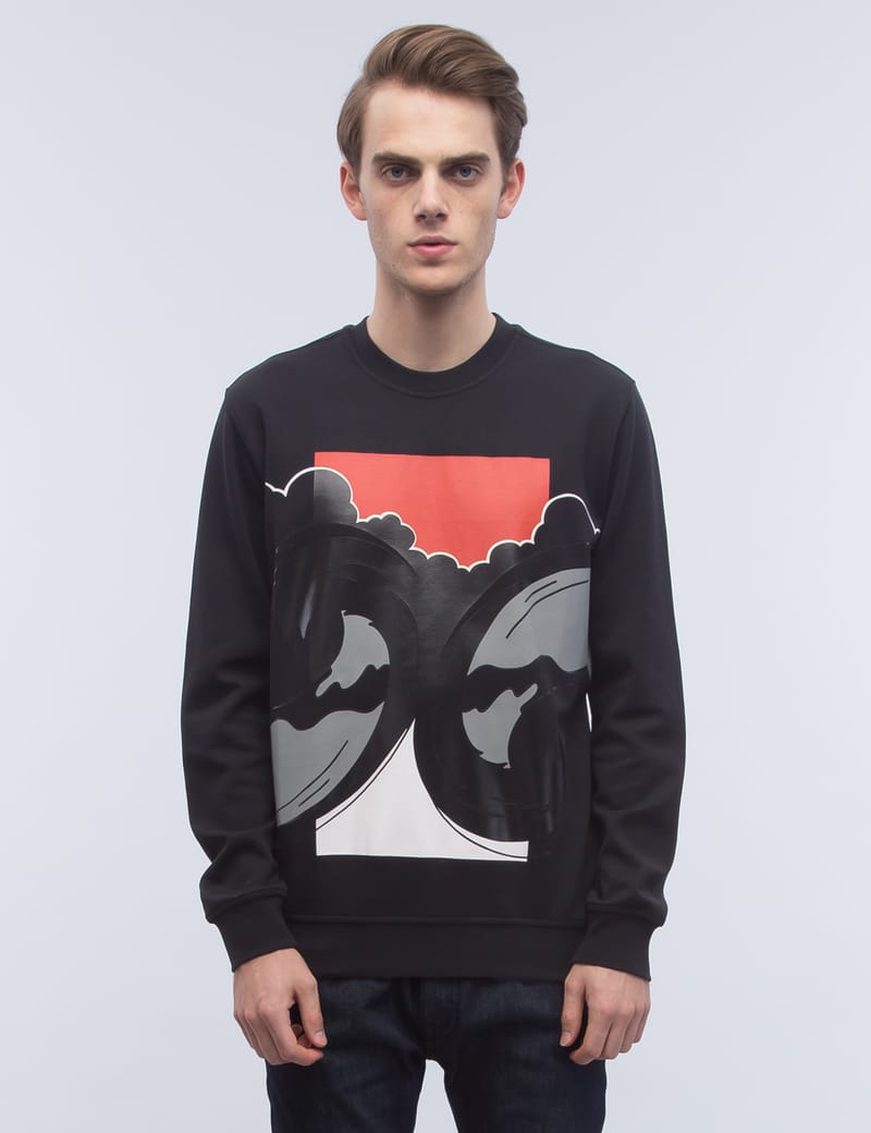 Diesel black gold sweatshirt on sale