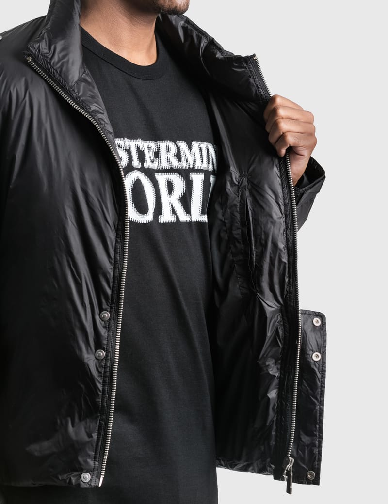 C2H4 - C2H4 x Mastermind Japan Curvilinear Varsity Jacket