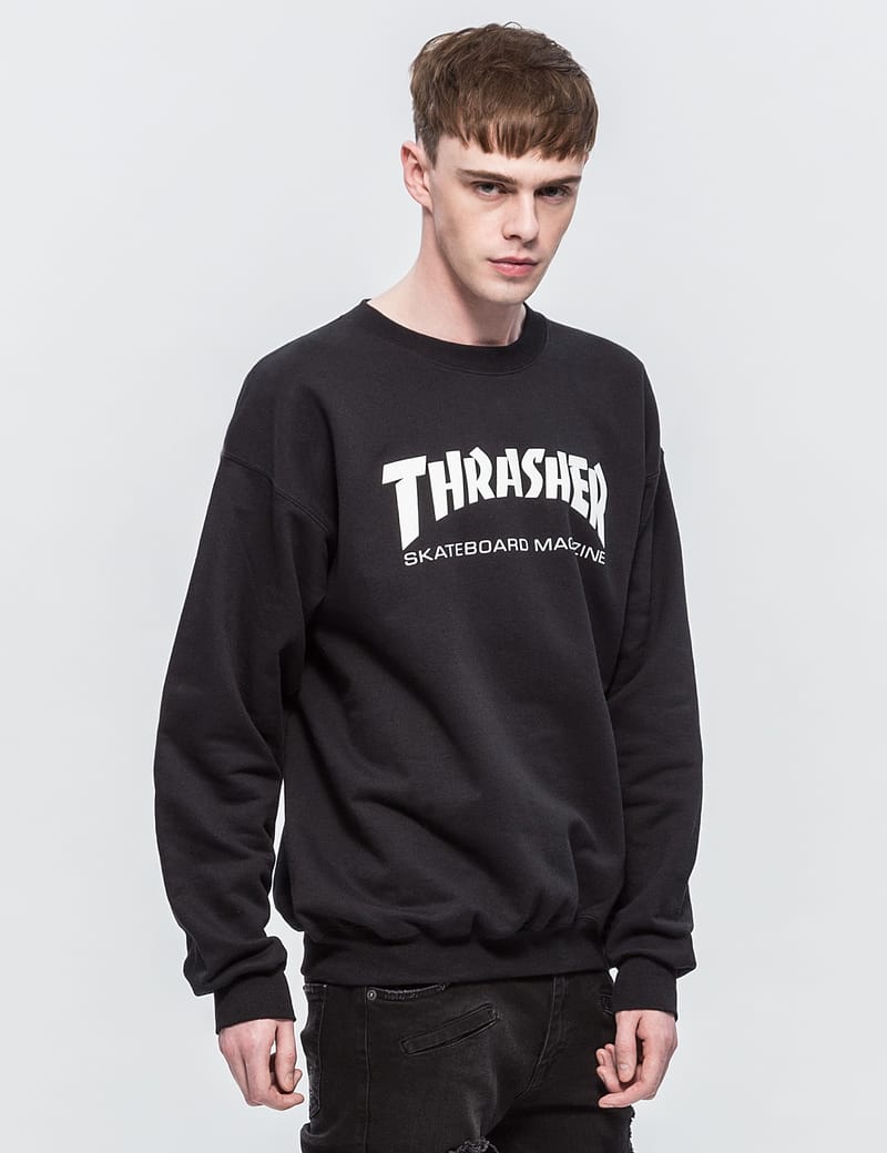 Thrasher Skate Mag Crewneck Sweatshirt HBX Globally Curated