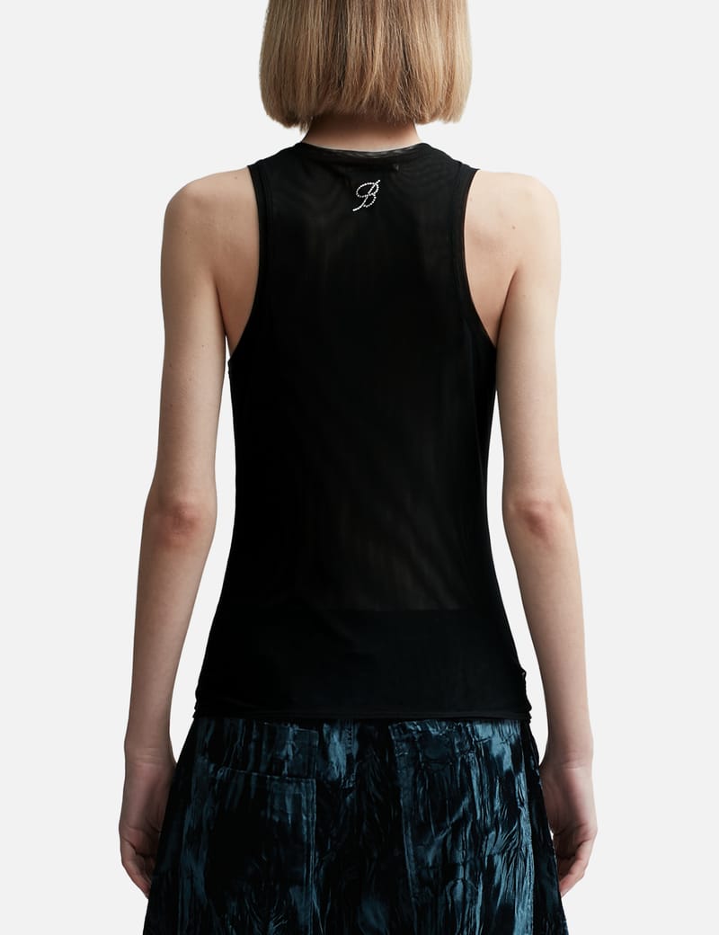 Blumarine - Butterfly Mesh Tank | HBX - Globally Curated