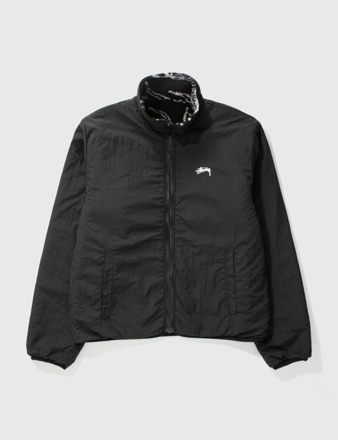 Stüssy - Dragon Sherpa Jacket | HBX - Globally Curated Fashion and 