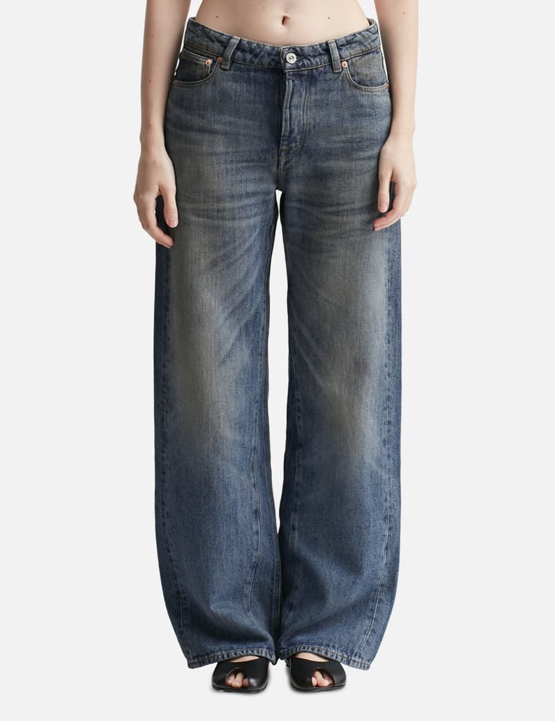 Our Legacy Full Cut Jeans - High-rise Italian denim with vintage