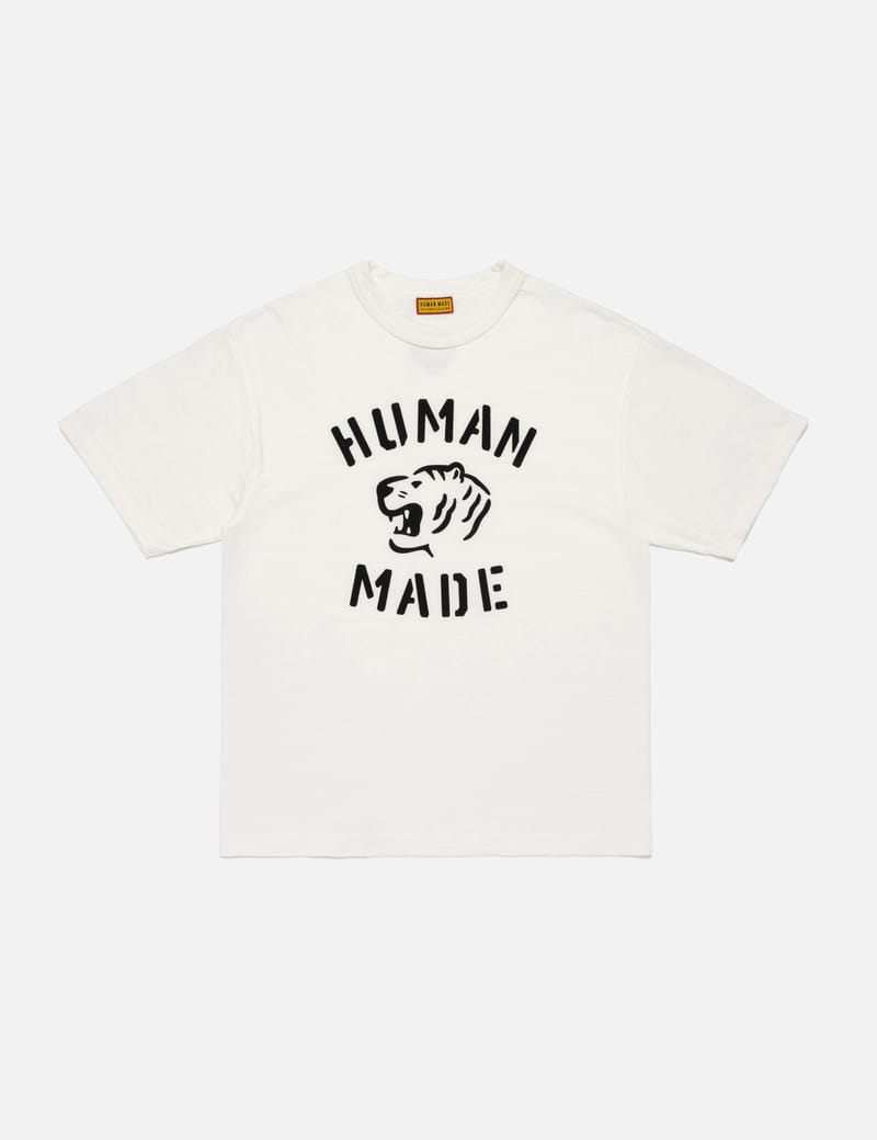 Human Made Graphic T-Shirt - 日本製クラシックスラブ生地、タイガー