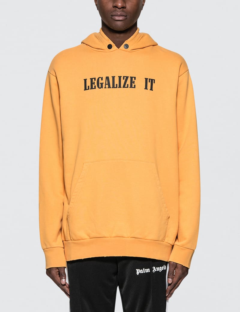 Palm Angels Legalize It Hoodie HBX Globally Curated Fashion