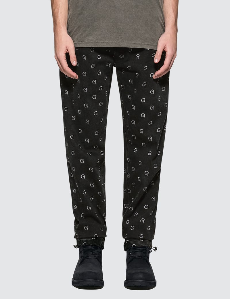 GEO - Monogram Denim Pants | HBX - Globally Curated Fashion and