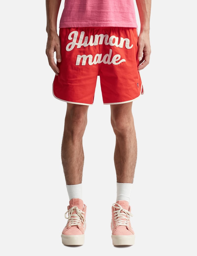 日本製 HUMAN MADE 2023SS GAME SHORTS navy mサイズ | www