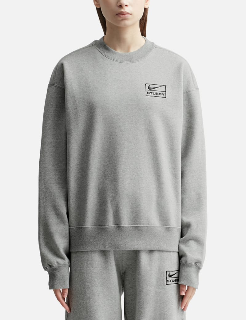 Nike - Nike x Stüssy Crew Fleece Sweatshirt | HBX - Globally