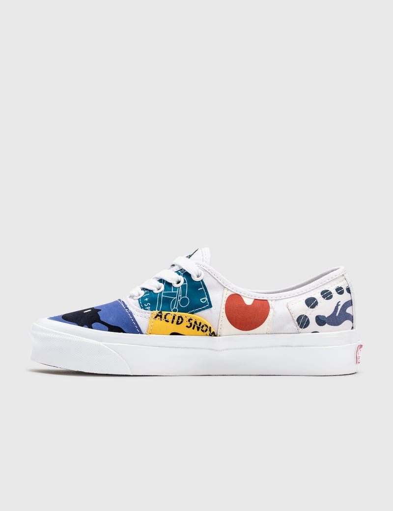 UNISEX!! 新作☆VANS GEOFF MCFETRIDGE OG AUTHENTIC LX Vans Geoff McFetridge x Vault OG Authentic LX 'Gamelan of