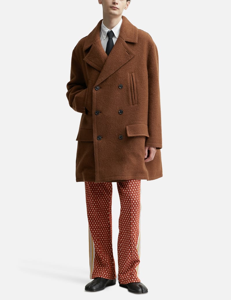 Andersson Bell - Leon Pea Coat | HBX - Globally Curated Fashion