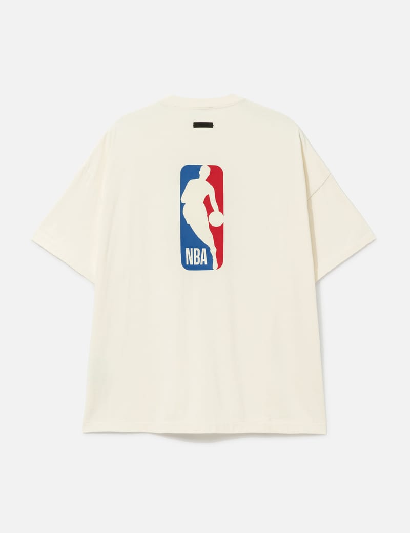 Fear of God Essentials NBA 90's T-Shirt - Cotton ribbed crewneck