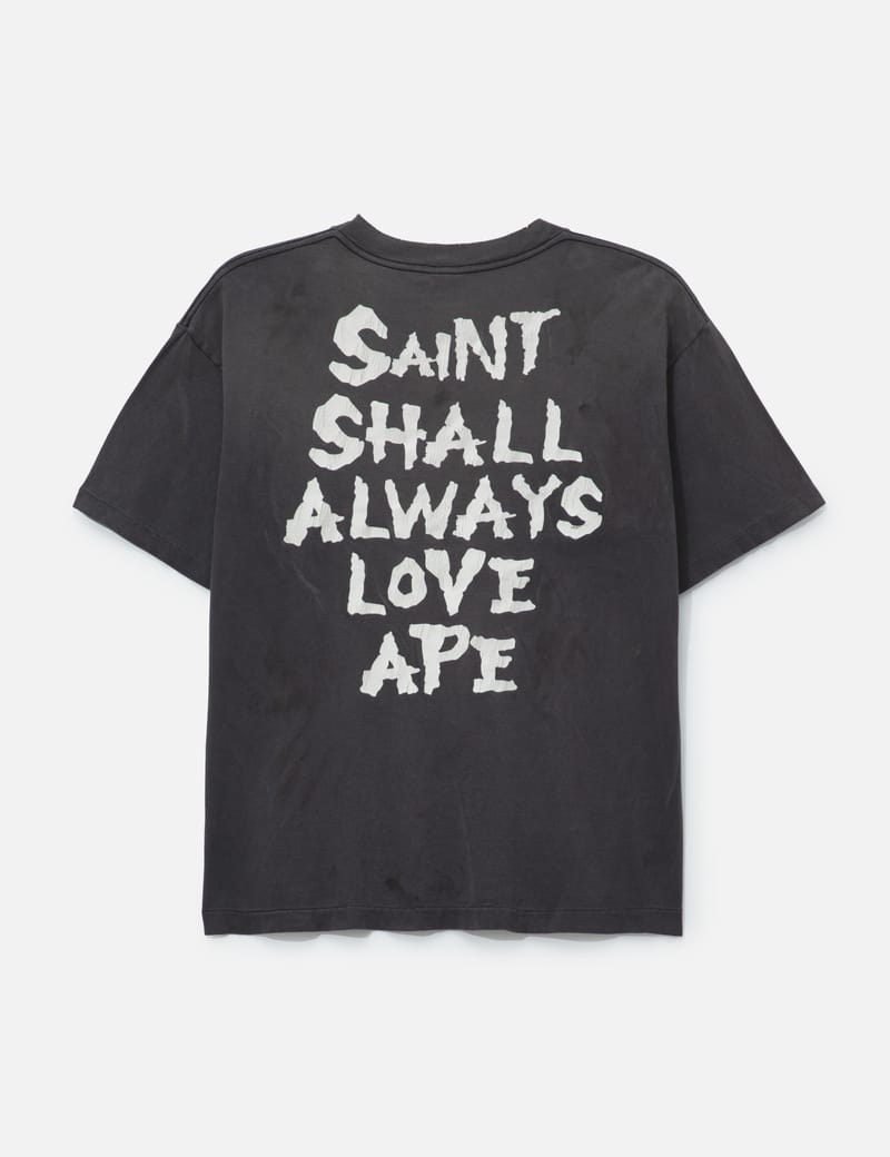 Saint Michael - Saint Michael X Bape Short Sleeve T-Shirt | HBX