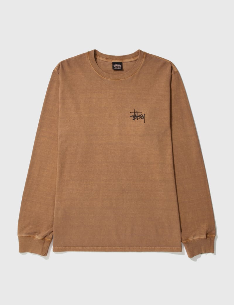 【Stussy】 正規品★ Basic Stussy Pigment Dyed T-Shirt Brown 1370610_02.jpg.jpeg?width=750