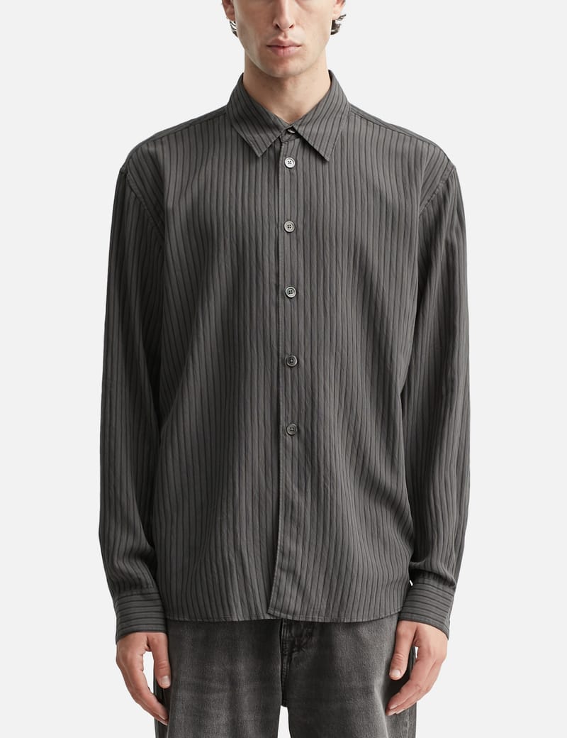 OUR LEGACY アワーレガシー メンズ COCO SHIRT 44/S Our Legacy - Coco Shirt Washed Black Air Cotton