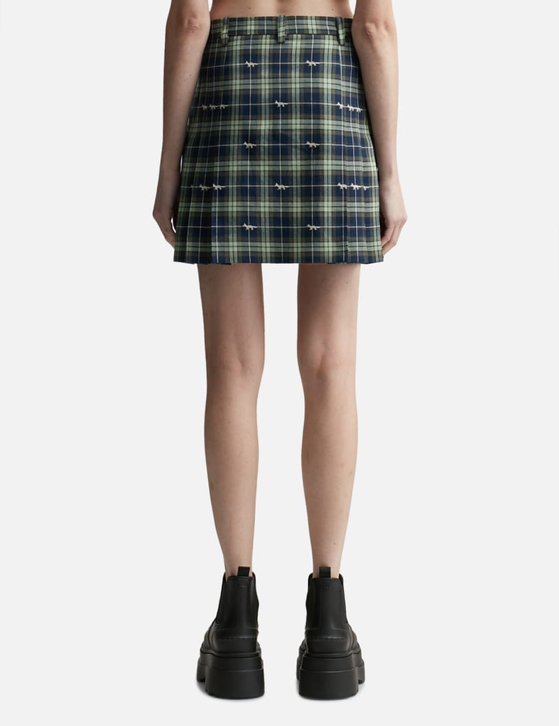Maison Kitsuné - Pleated Mini Skirt With Pockets | HBX
