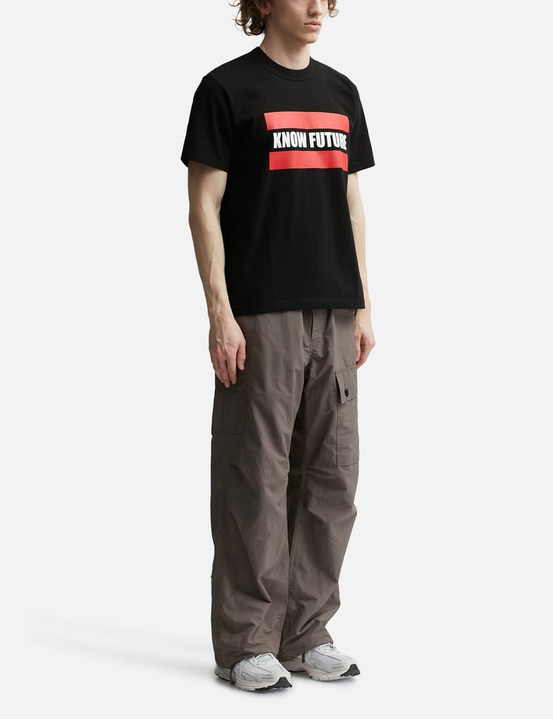 Sacai - KNOW FUTURE T-Shirt | HBX - Globally Curated Fashion