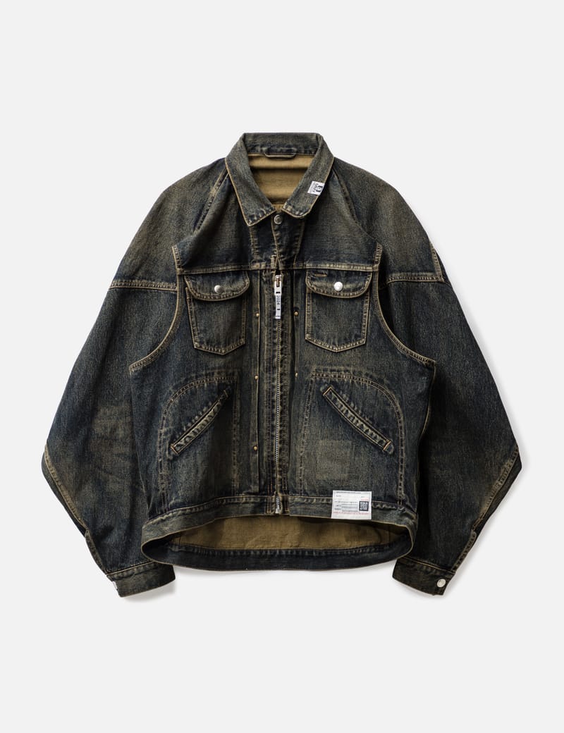 Maison Mihara Yasuhiro - Padded Denim Jacket | HBX - Globally