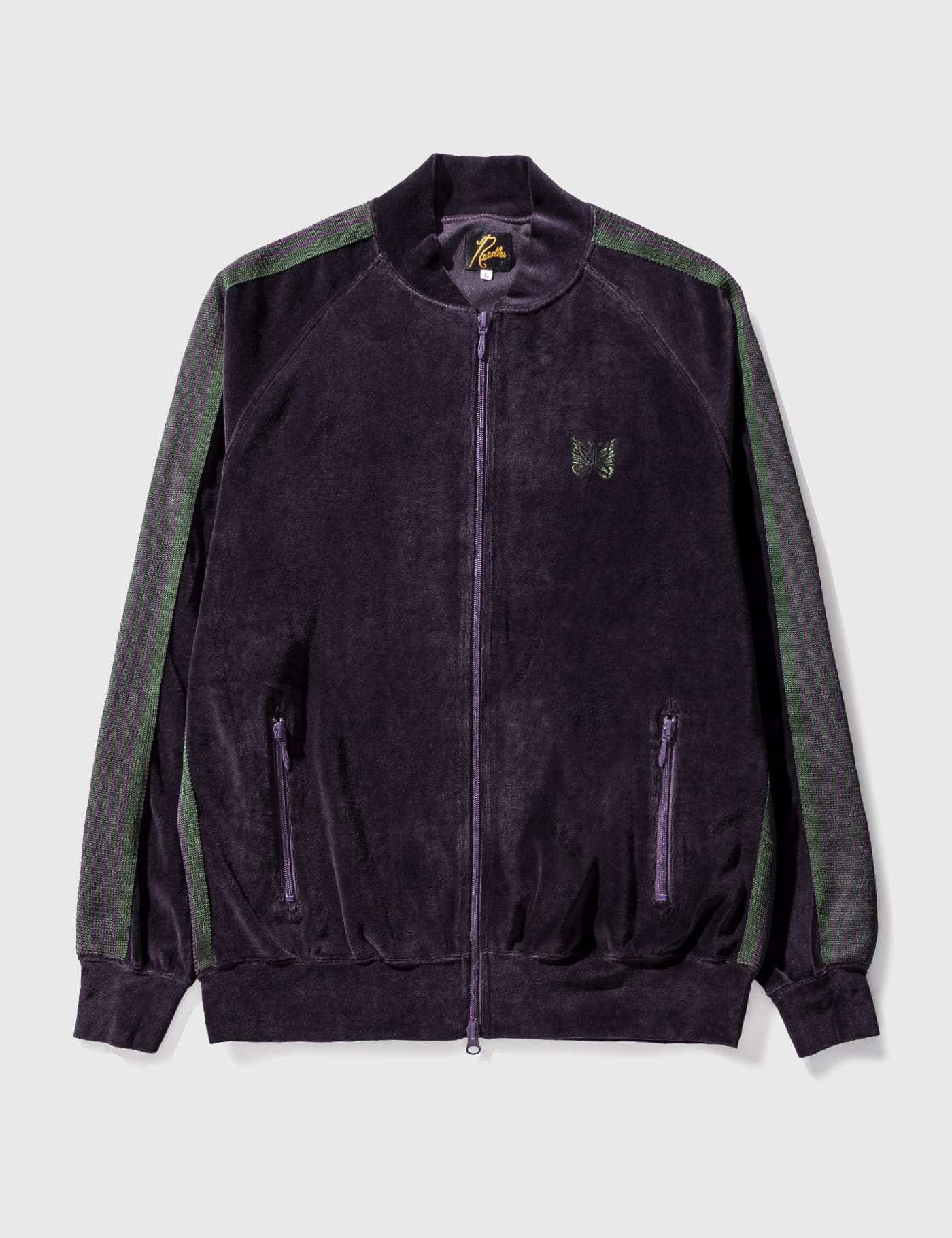 Needles - Velour Track Jacket | HBX - Globally Curated Fashion and