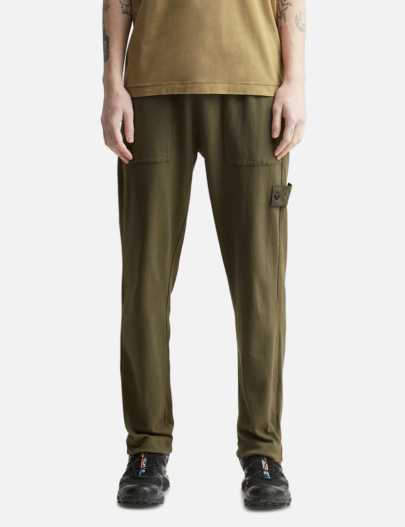 Stone Island - Ghost Piece Sweatpants | HBX - Globally Curated