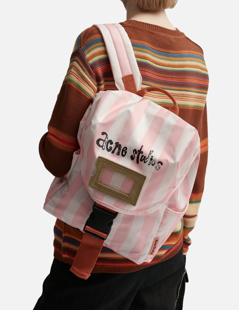 Acne Studios リュック ピンク/ベージュ 2025年最新】Acne Studios 割引オプション：通常商品 リュック