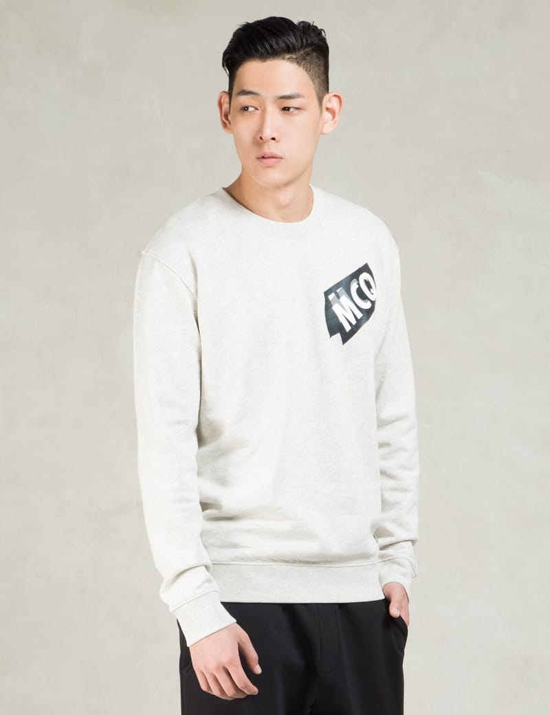 Mens mcq online sweatshirt