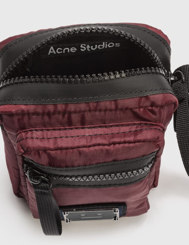 Acne Studios - Arvel Plaque Face Crossbody Bags | HBX