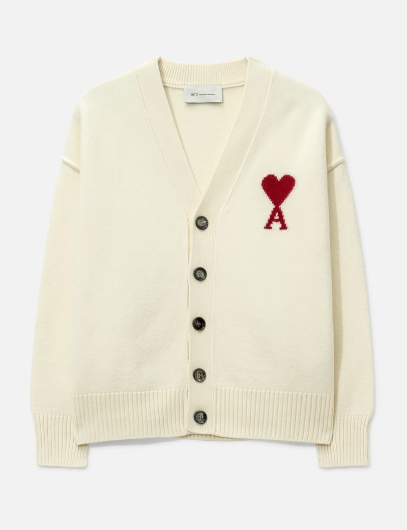 Ami - Cloudy Wool Ami De Cœur Sweater | HBX Ami - Cloudy Wool Ami De Cœur Sweater | HBX