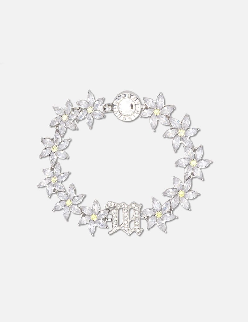 SWAROVSKI シルバーフラワーブレスレット Tough ブレスレット