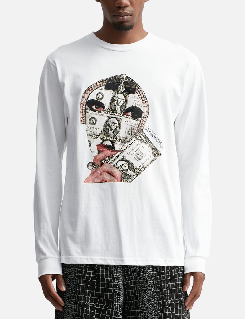 【FUCKING AWESOME】FULL DRIP LONG SLEEVE TEE WHITE Full Drip Long Sleeve Tee – Fucking Awesome