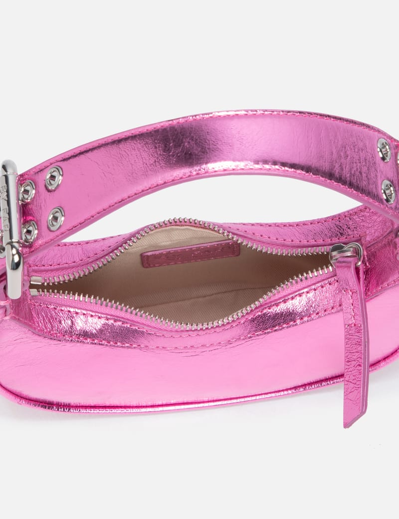 BY FAR - Metallic Mini Soho | HBX