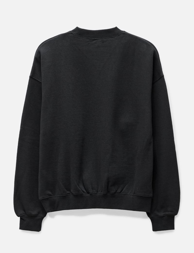 Fear of god essentials black crew neck hot sale