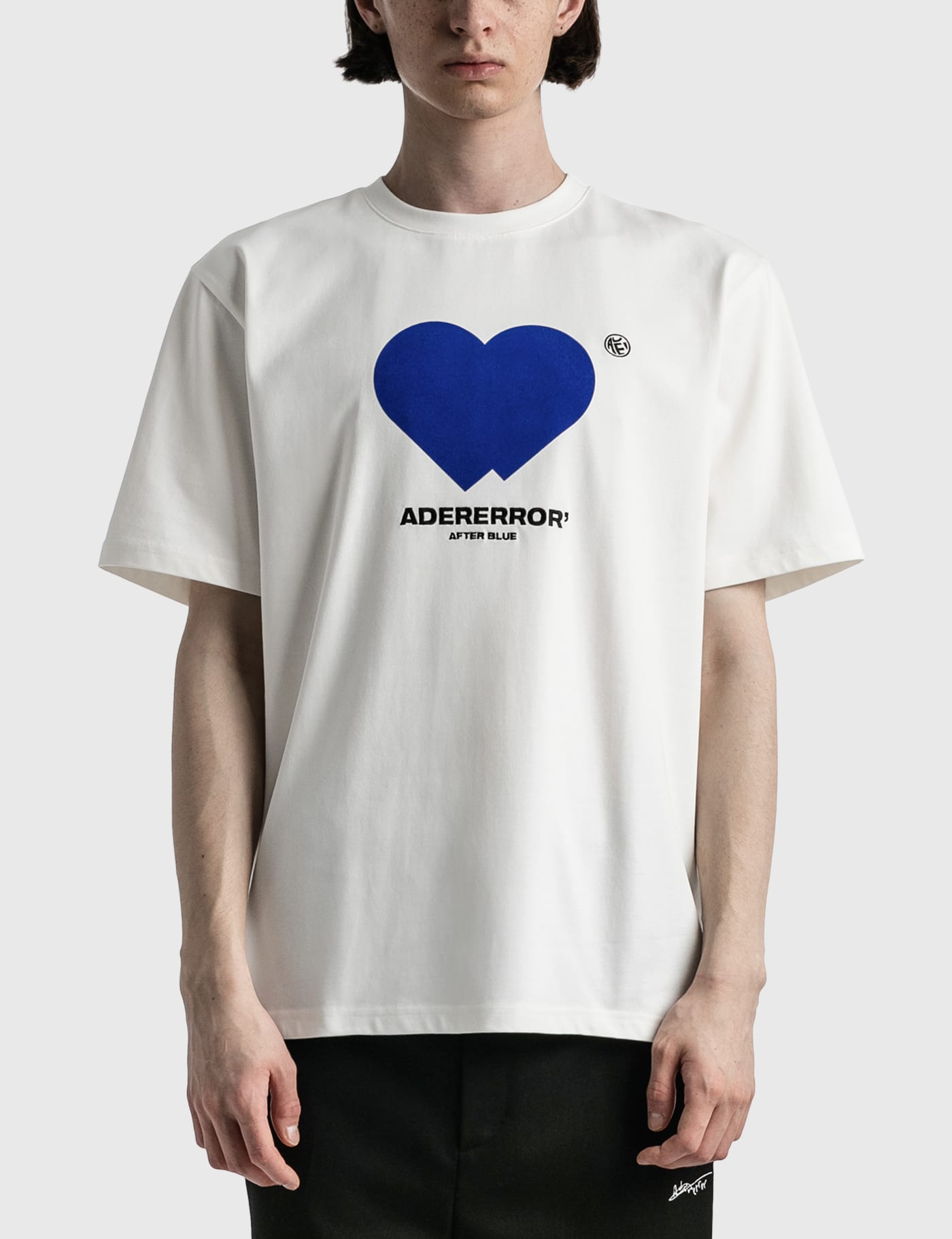 Ader Error - Twin Heart Logo T-shirt | HBX - HYPEBEAST 為您搜羅 
