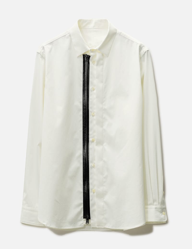 Sacai - COTTON POPLIN SHIRT | HBX - Globally Curated Fashion and Lifestyle  by Hypebeast