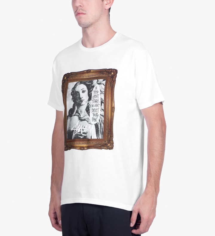 Stüssy - White Venus Frame T-Shirt | HBX - Globally Curated
