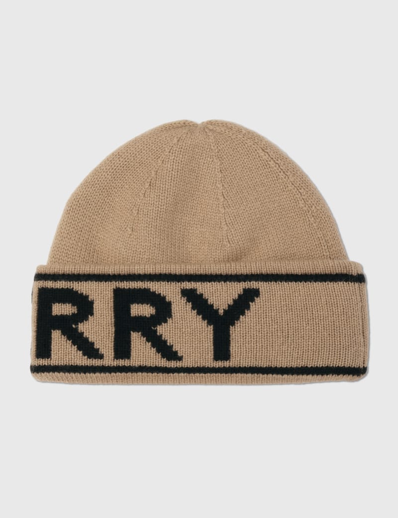 【関税&送料込】Burberry Berretto In Lana Con Logo Burberry - Logo cashmere beanie Burberry